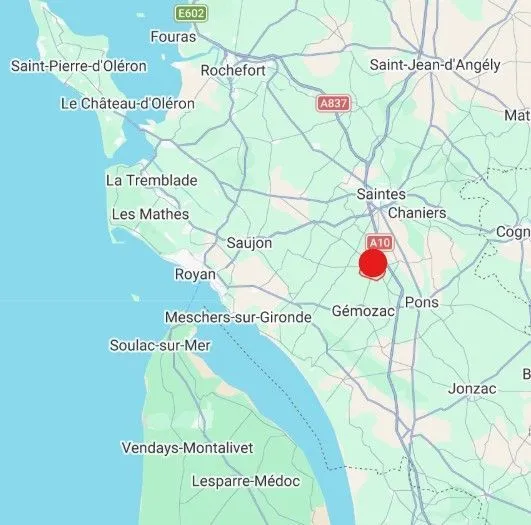 Maison neuve 90 m² à Tesson (17460)