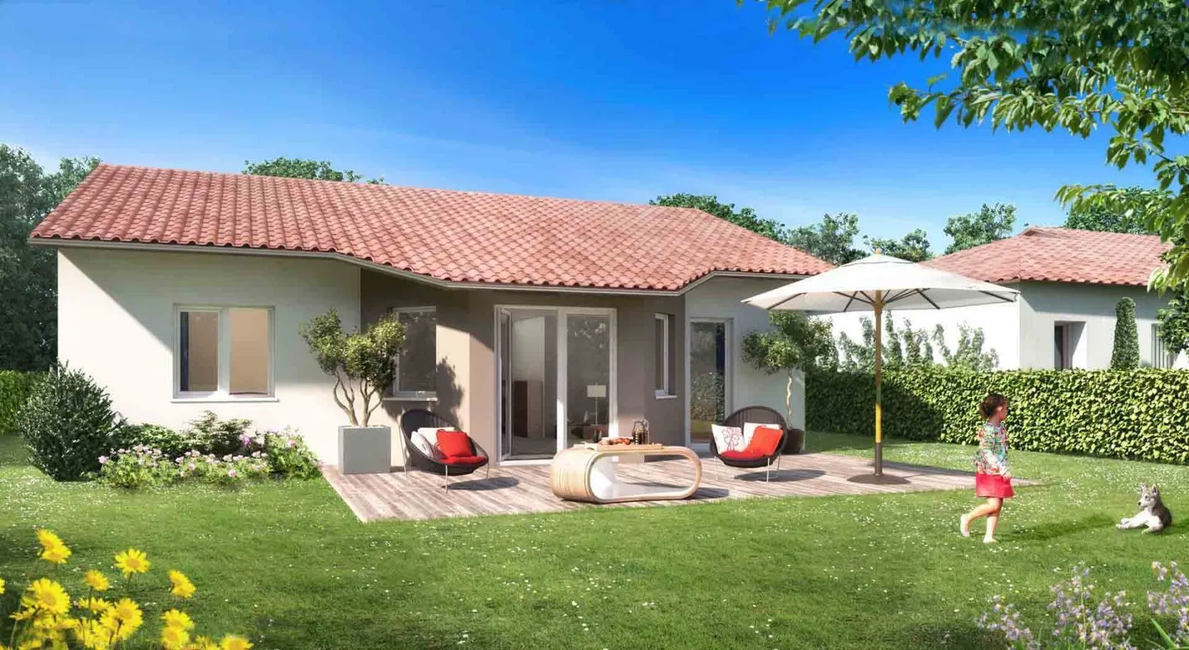 Maison neuve 105 m² à Frontonas (38290)