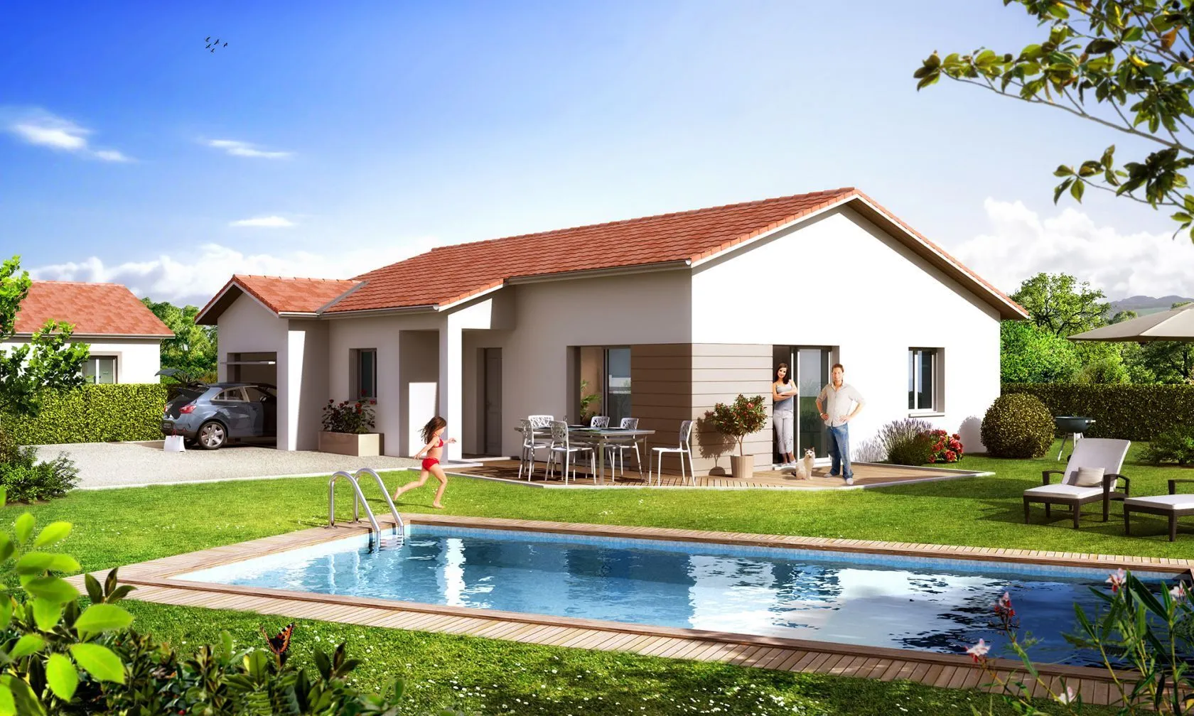 Maison neuve 95 m² à Soleymieu (38460)
