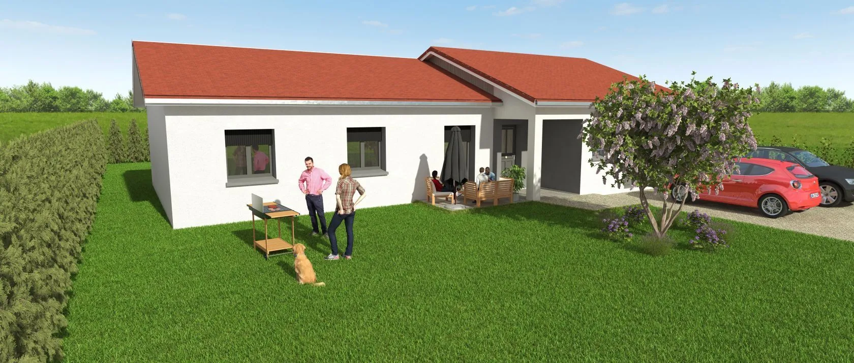 Maison neuve 89 m² à Vignieu (38890)