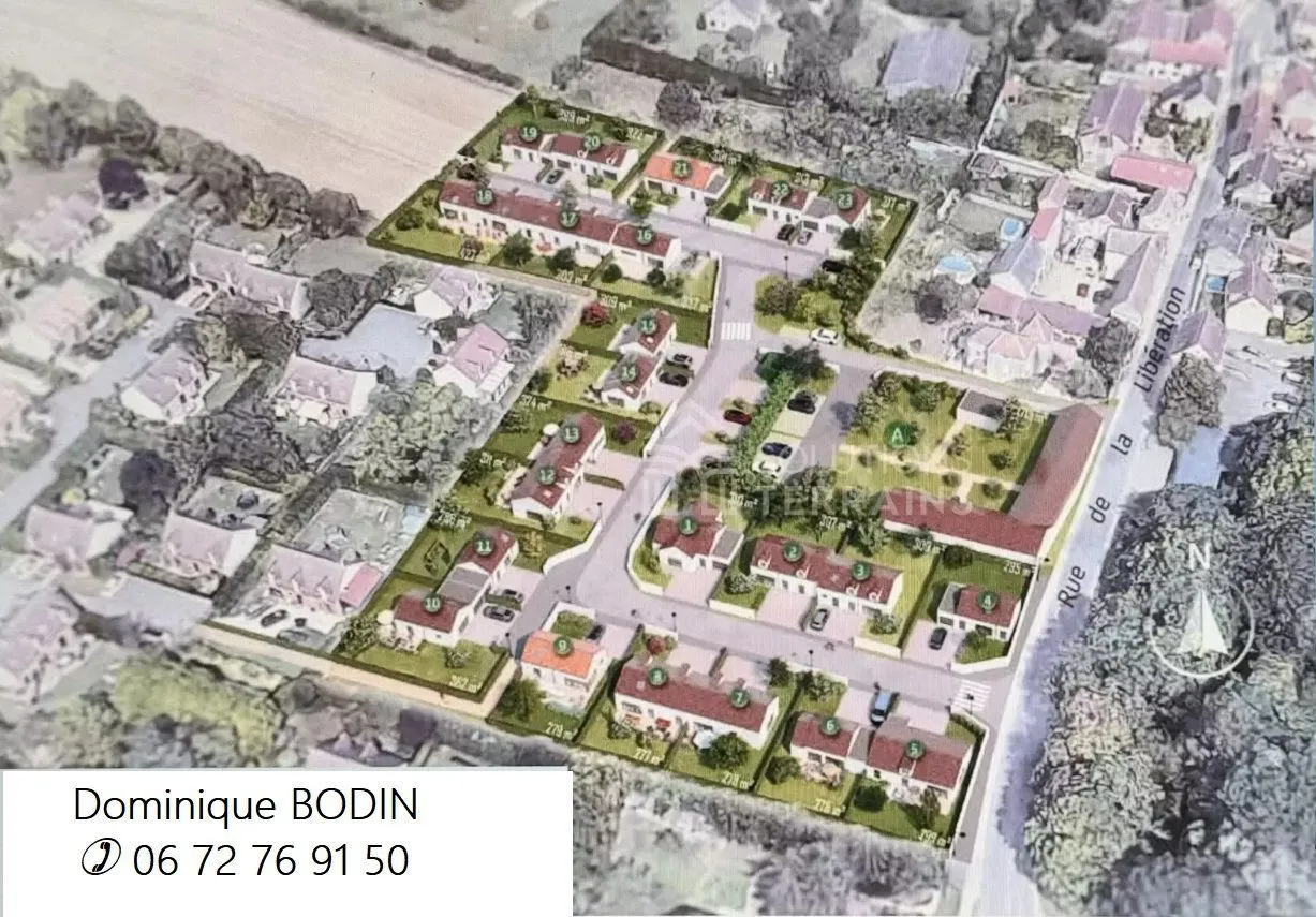 Terrain à bâtir 309 m² à Condécourt (95450)