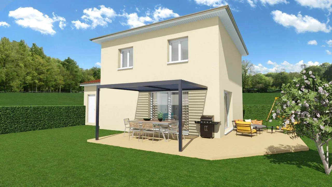 Maison neuve 95 m² à Four (38080)