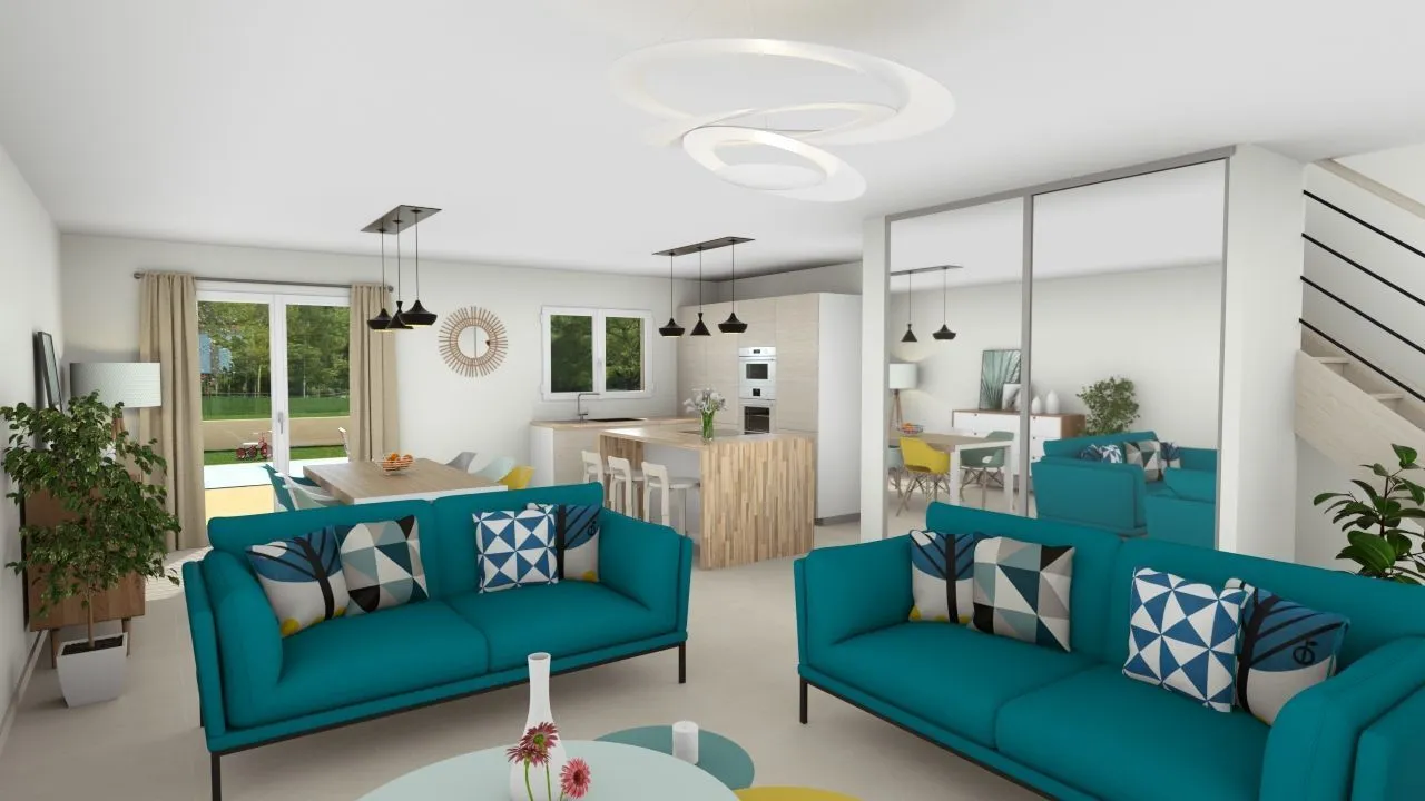 Maison neuve 95 m² à Four (38080)