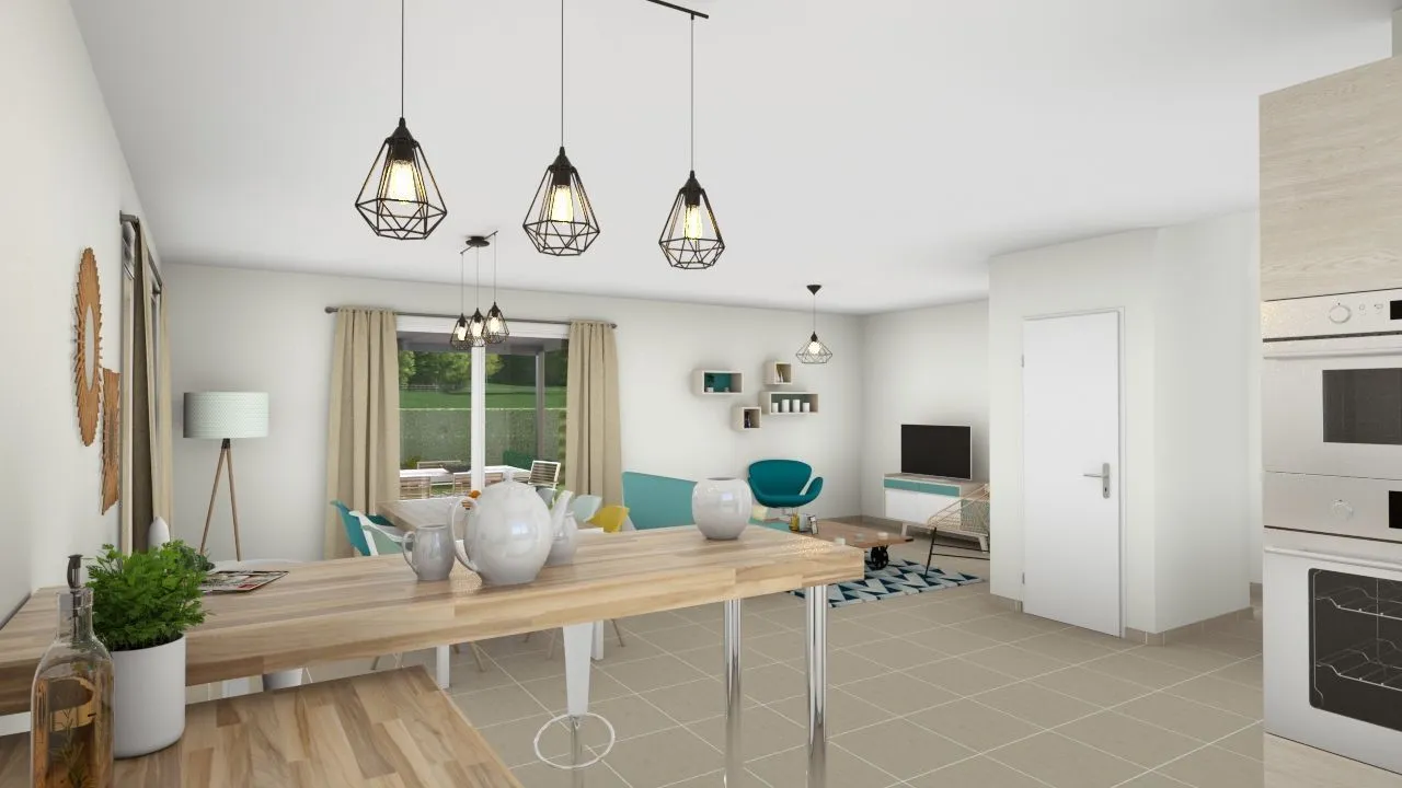 Maison neuve 95 m² à Four (38080)