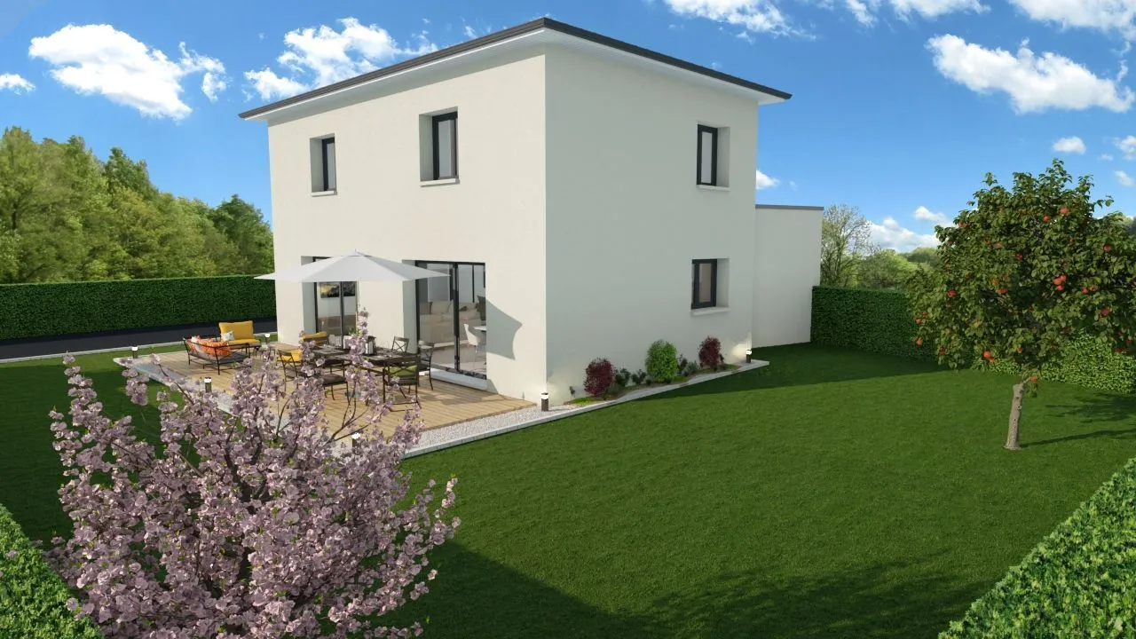 Maison neuve 116 m² à Frontonas (38290)