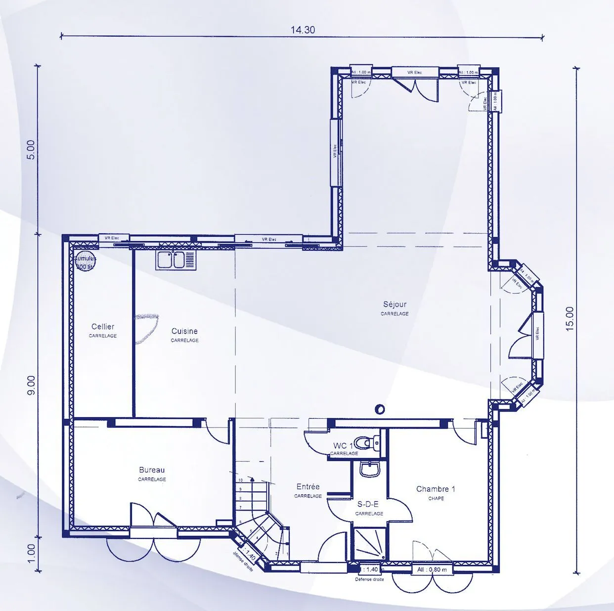 Acacia-5ch225 — modèle de maison