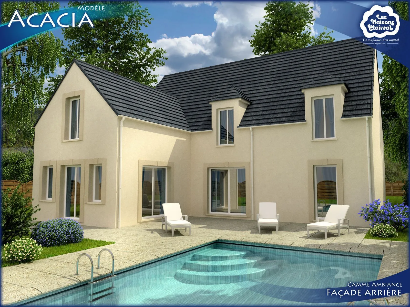 Acacia-5ch225 — modèle de maison