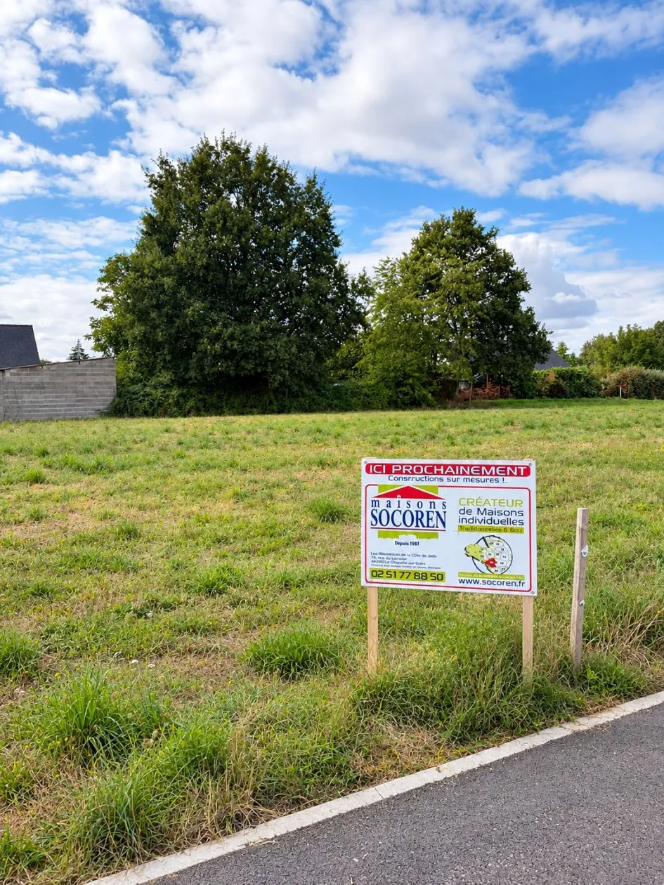 Terrain à bâtir 501 m² à Jans (44170)
