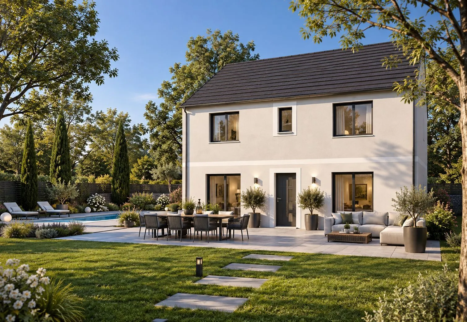 Atria 105-4ch102 — modèle de maison