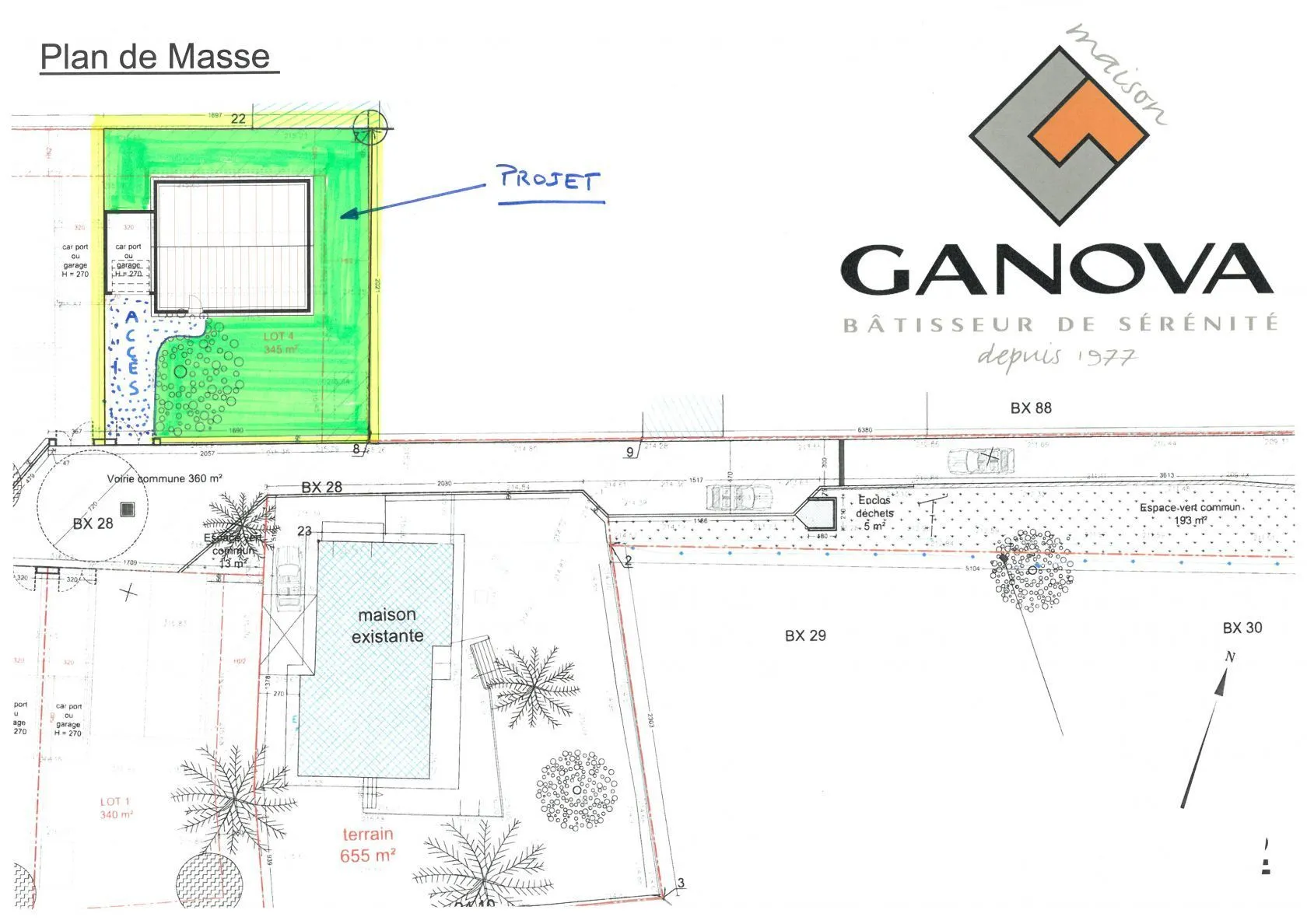 Maison neuve 130 m² à Vénissieux (69200)
