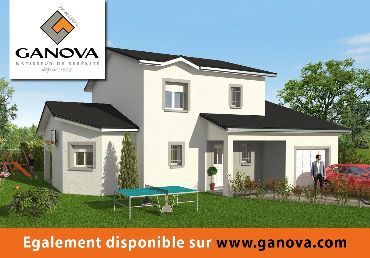 Maison neuve 92 m² à Frontonas (38290)
