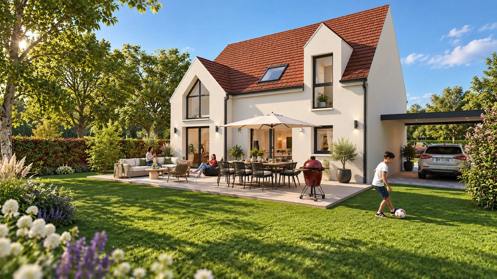 Maison neuve 120 m² à La Ferté-Saint-Aubin (45240)