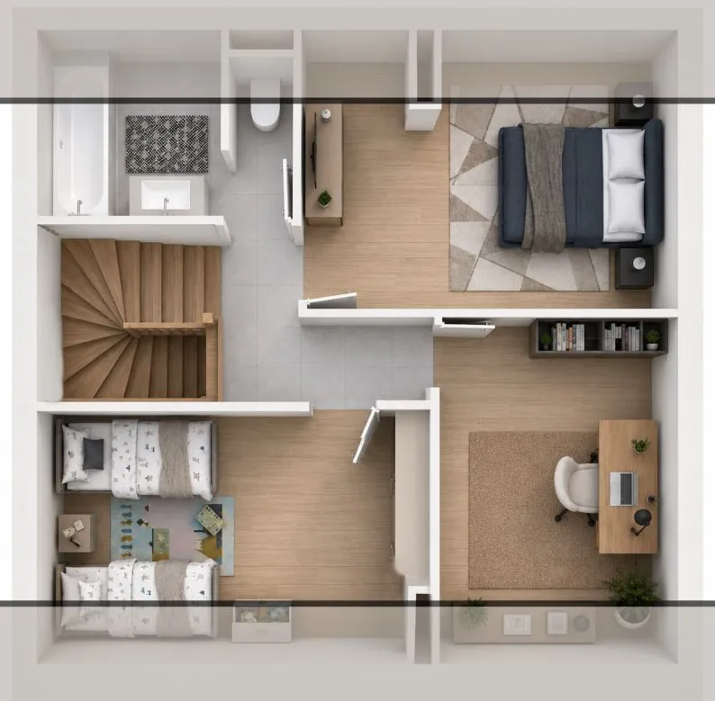 Maison neuve 81 m² à Languidic (56440)
