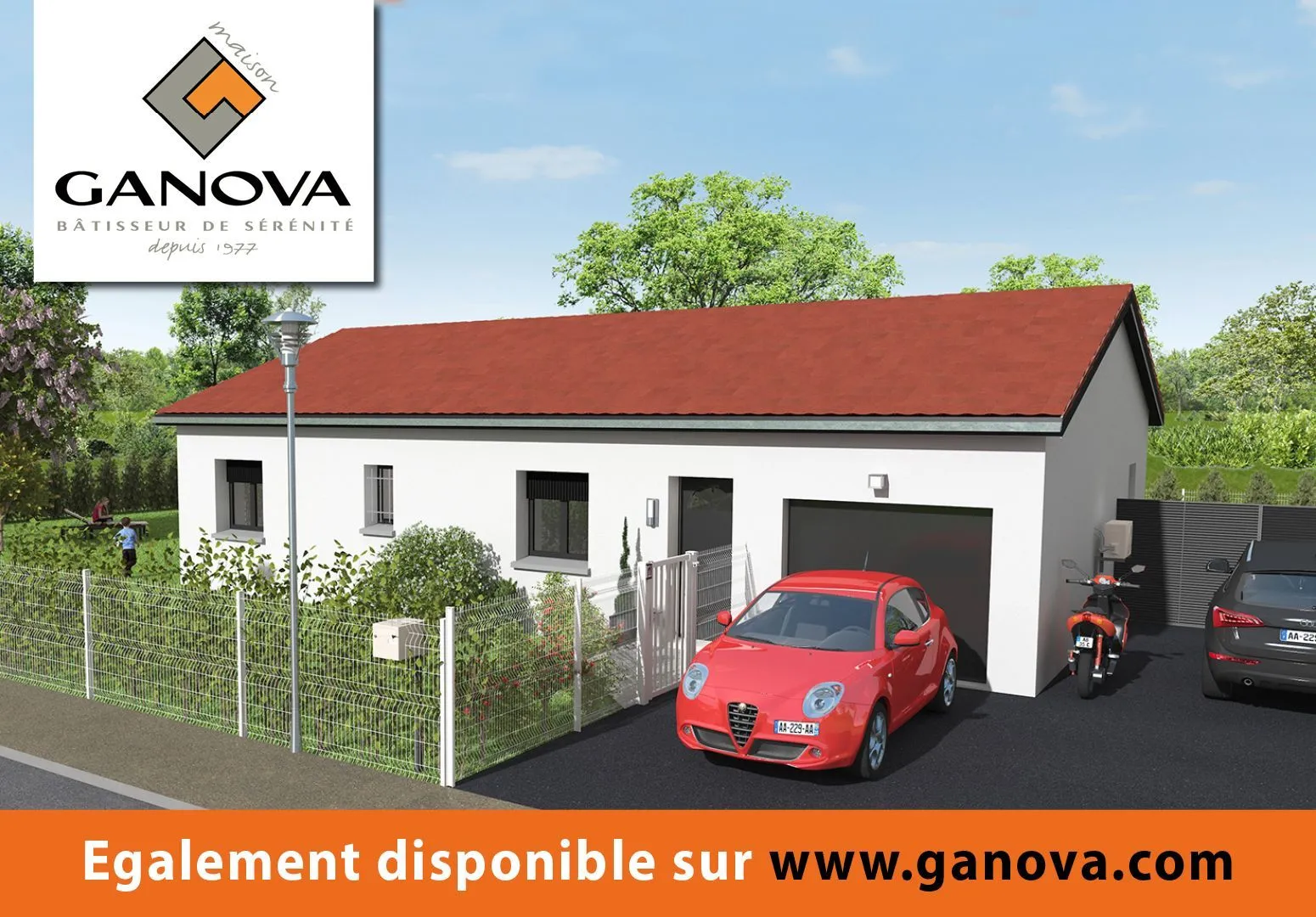 Maison neuve 92 m² à Frontonas (38290)