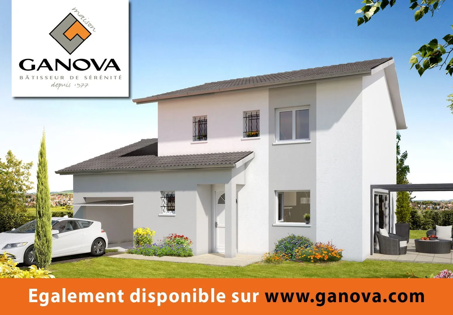 Maison neuve 92 m² à Frontonas (38290)