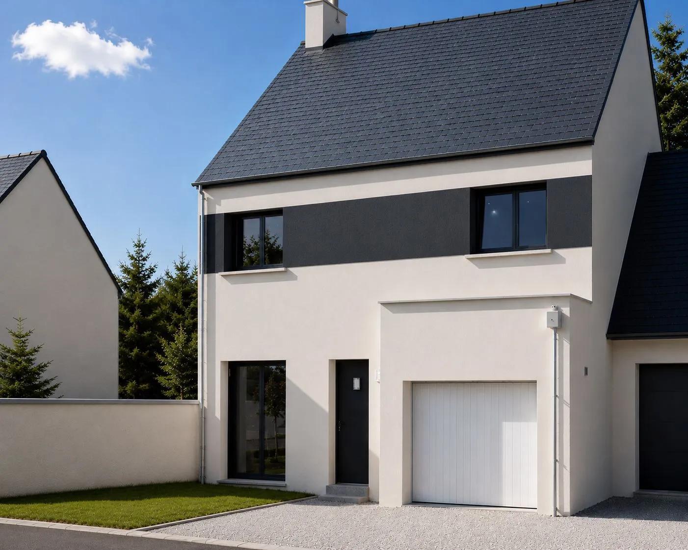 Maison neuve 87 m² à Val-Couesnon (35560)