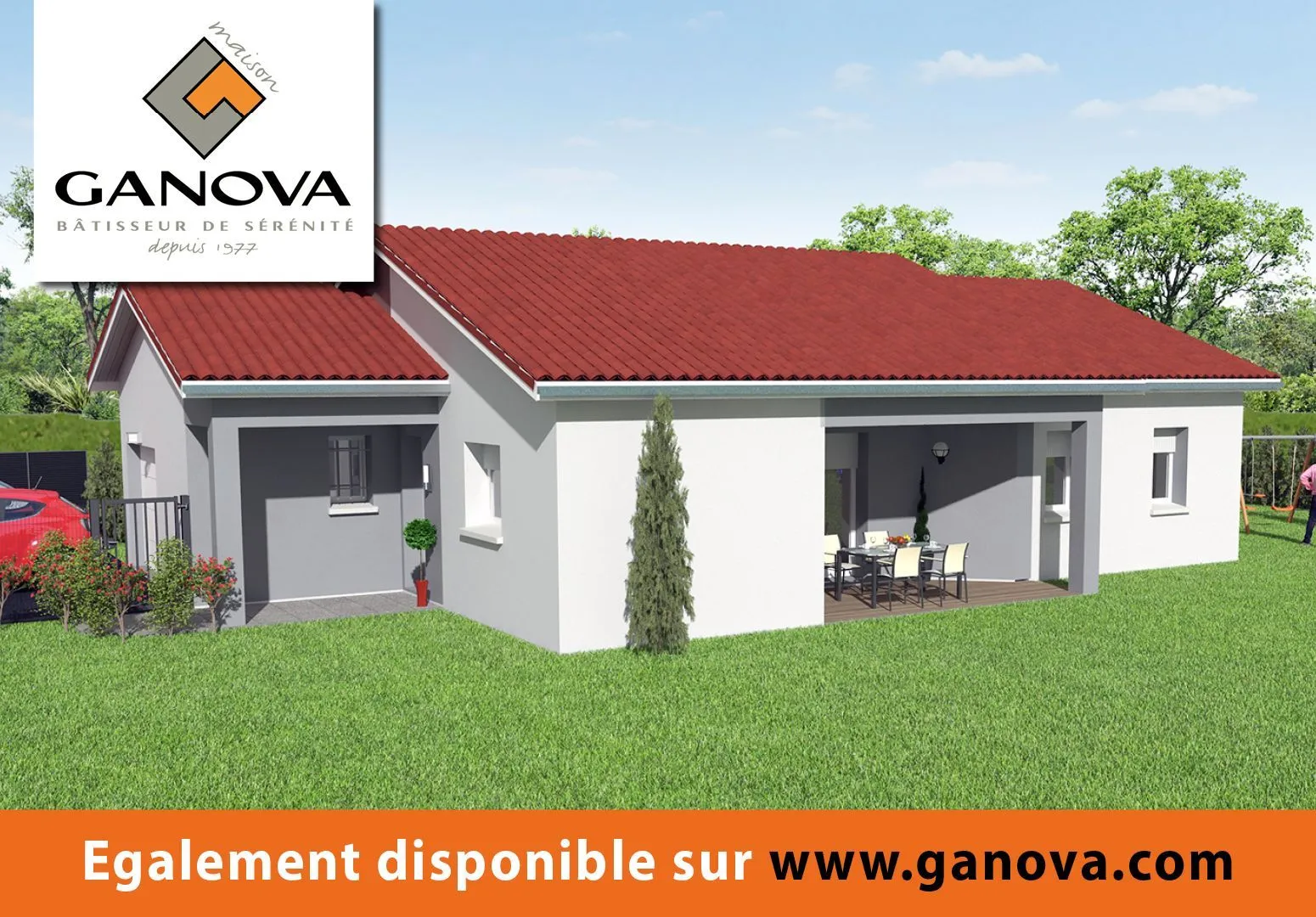 Maison neuve 92 m² à Frontonas (38290)