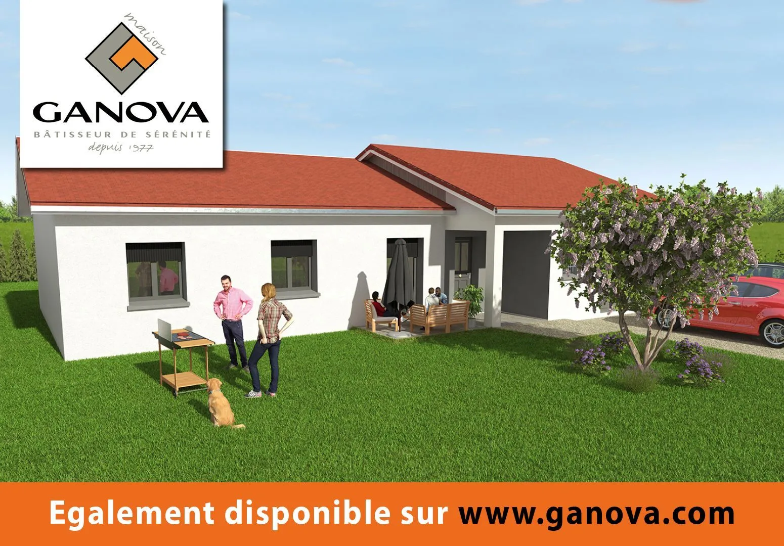 Maison neuve 92 m² à Frontonas (38290)