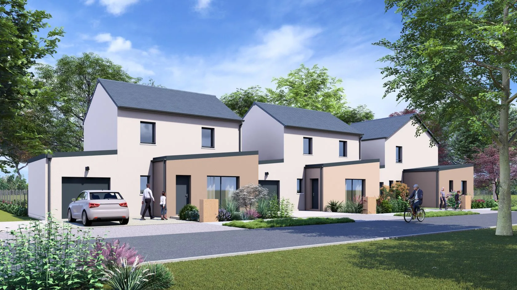 Lot 58 — modèle de maison