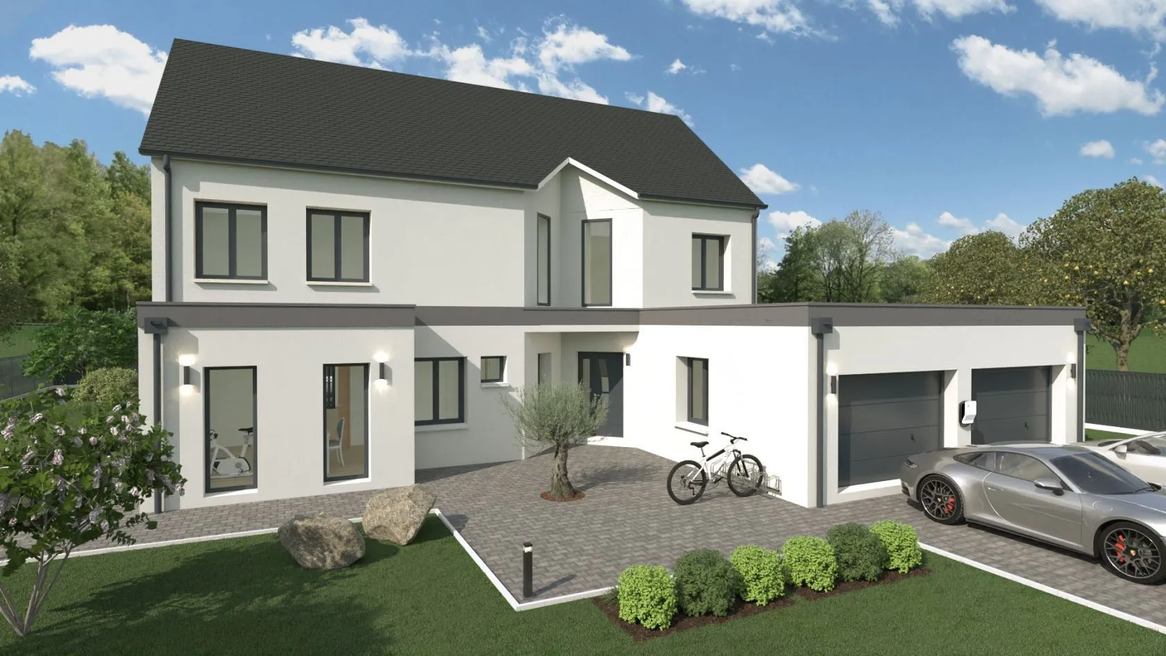 Maison neuve 230 m² à Saint-Fuscien (80680)