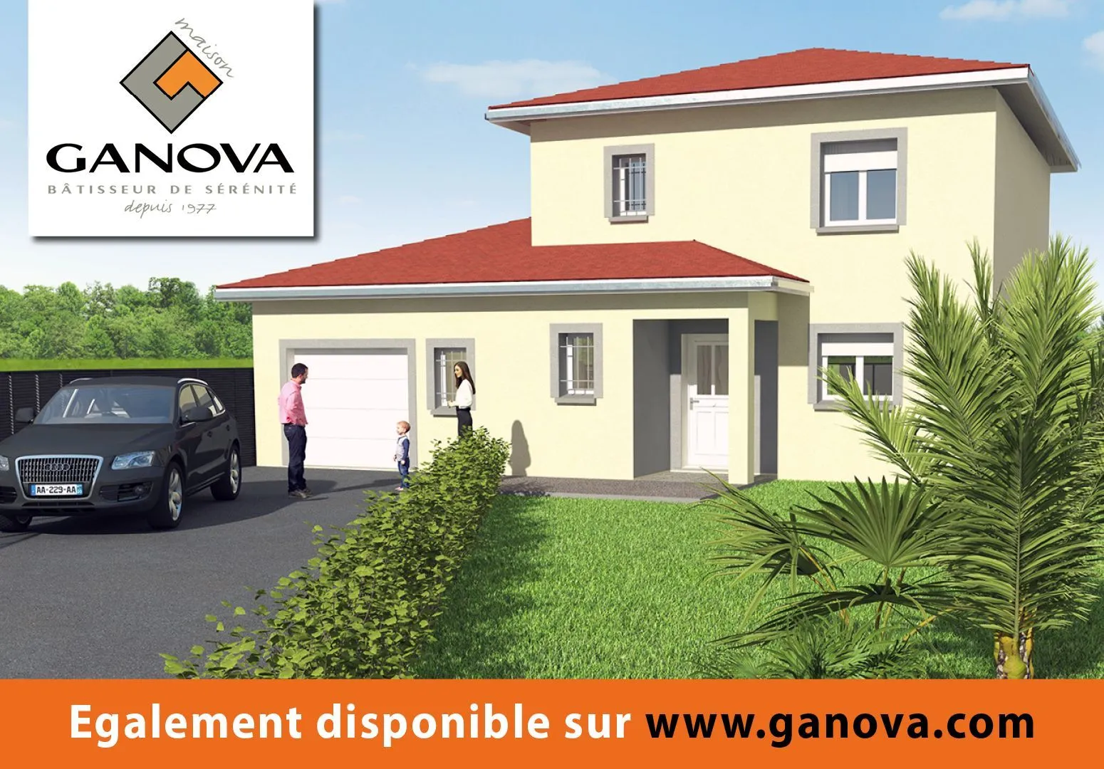 Maison neuve 92 m² à Frontonas (38290)