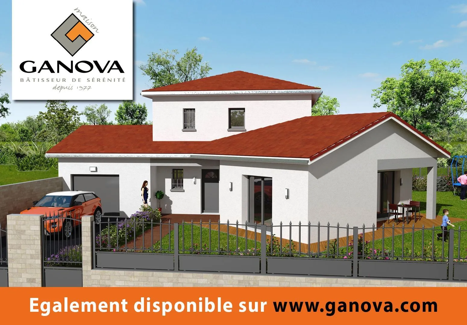 Maison neuve 92 m² à Frontonas (38290)