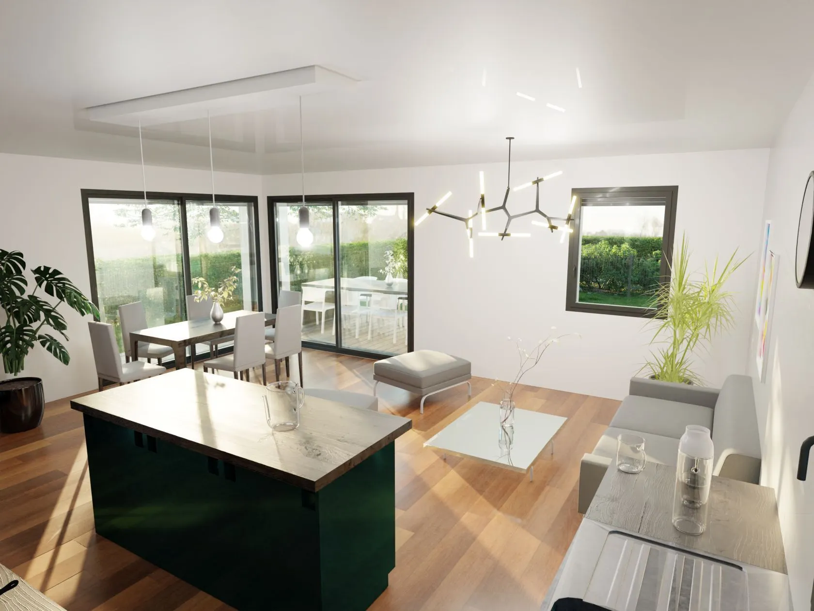 Maison neuve 105 m² à Saint-Sylvain-d'Anjou (49480)