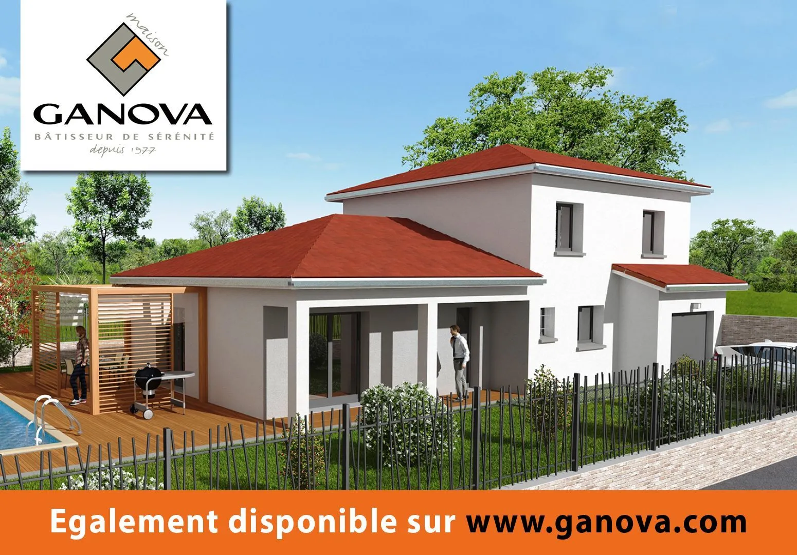 Maison neuve 92 m² à Frontonas (38290)