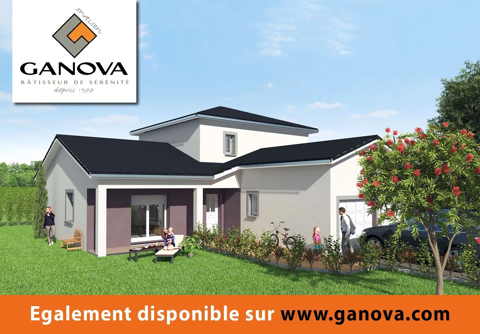 Maison neuve 92 m² à Frontonas (38290)