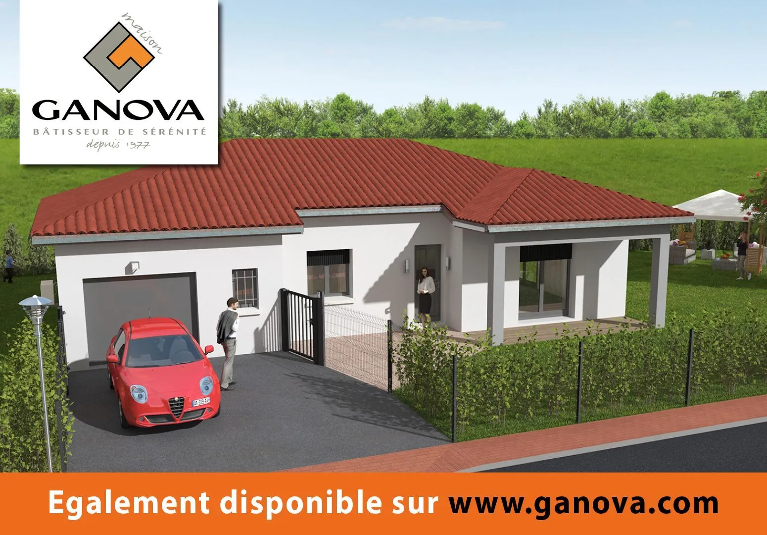 Maison neuve 92 m² à Frontonas (38290)