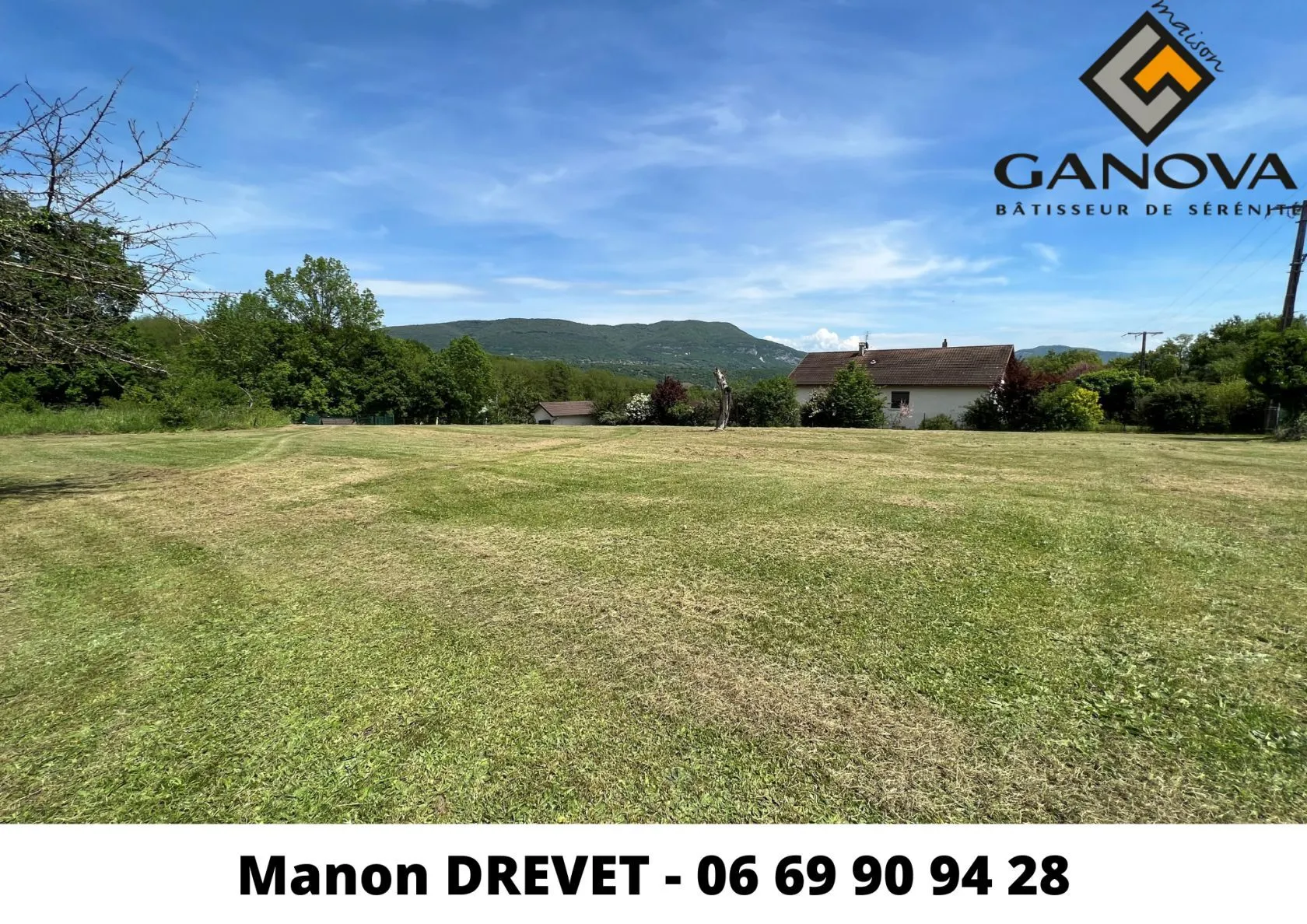 Terrain à bâtir 801 m² à Creys-Mépieu (38510)