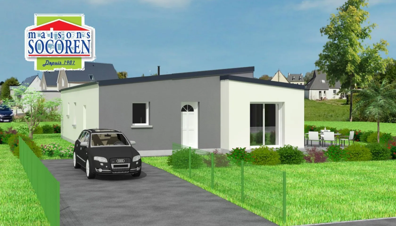 Maison neuve 72 m² à Québriac (35190)
