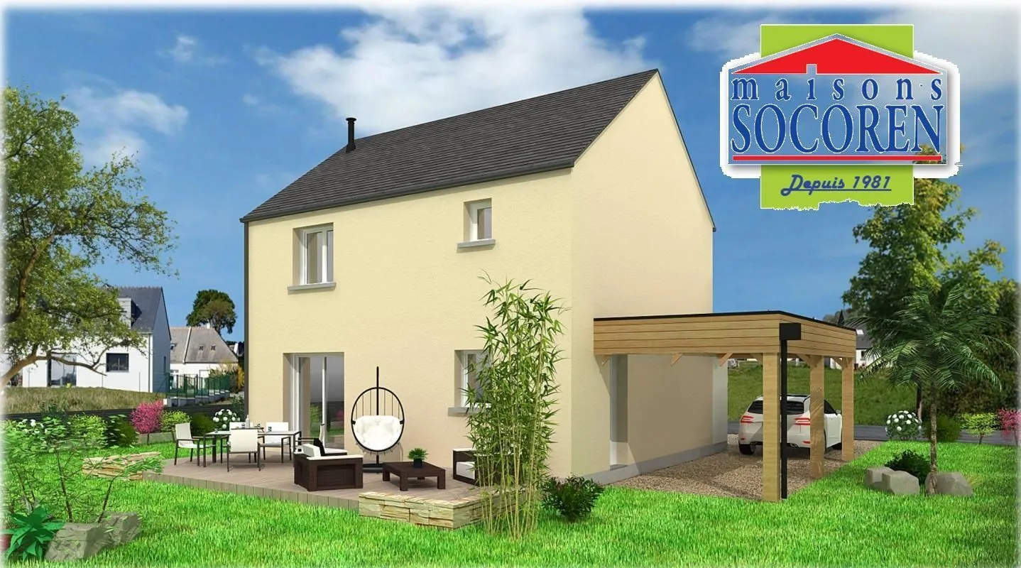 Maison neuve 107 m² à Pleumeleuc (35137)