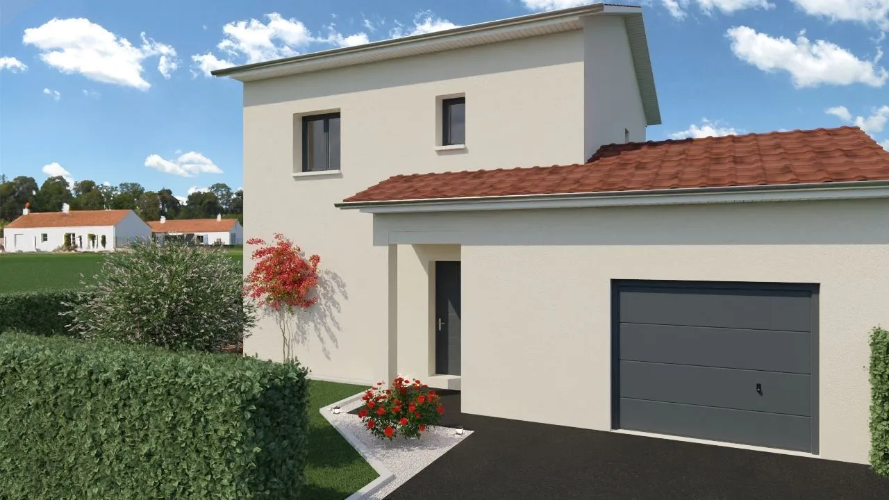 Maison neuve 92 m² à Ternay (69360)