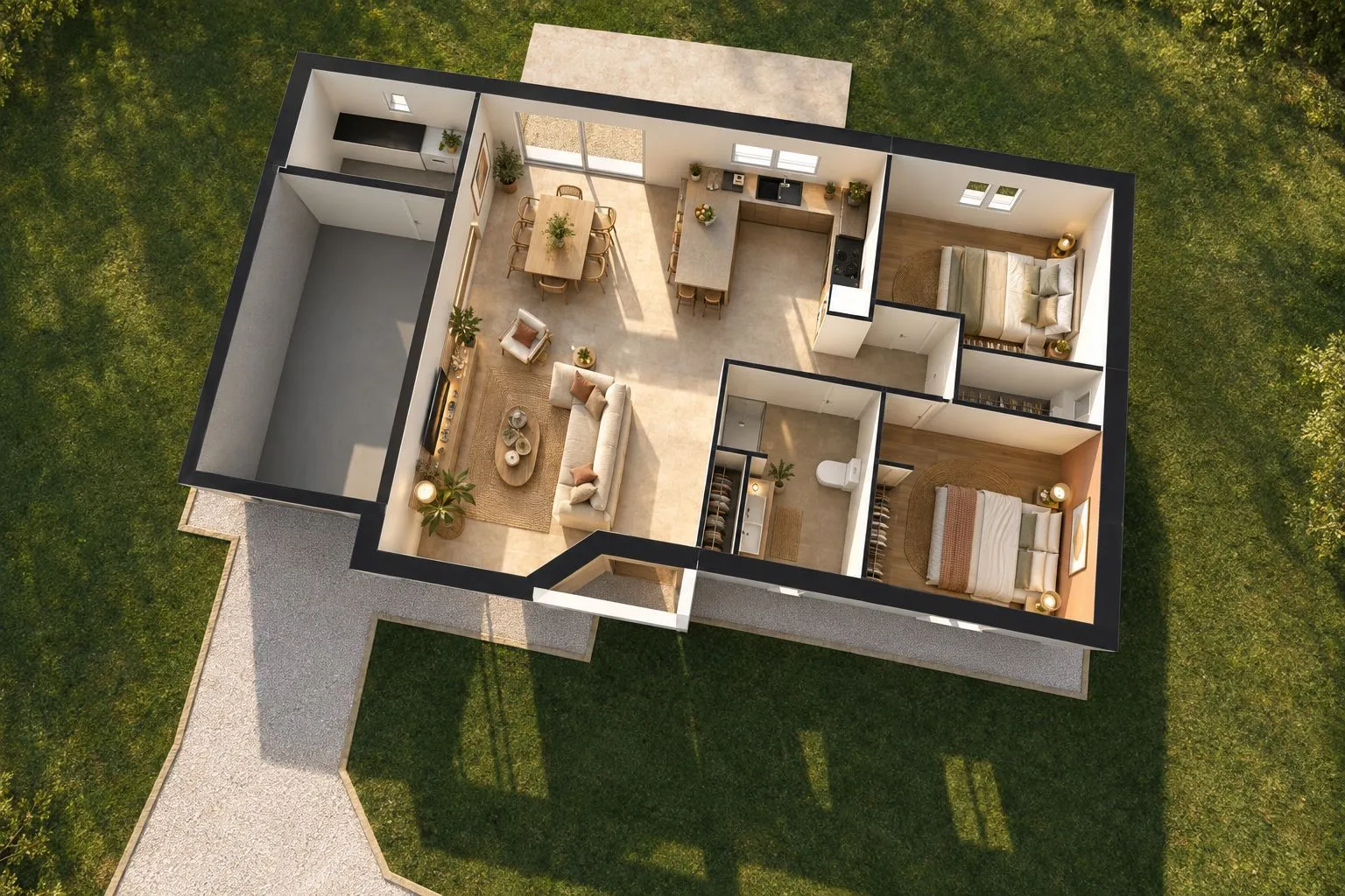 Maison neuve 89 m² à Trélissac (24750)