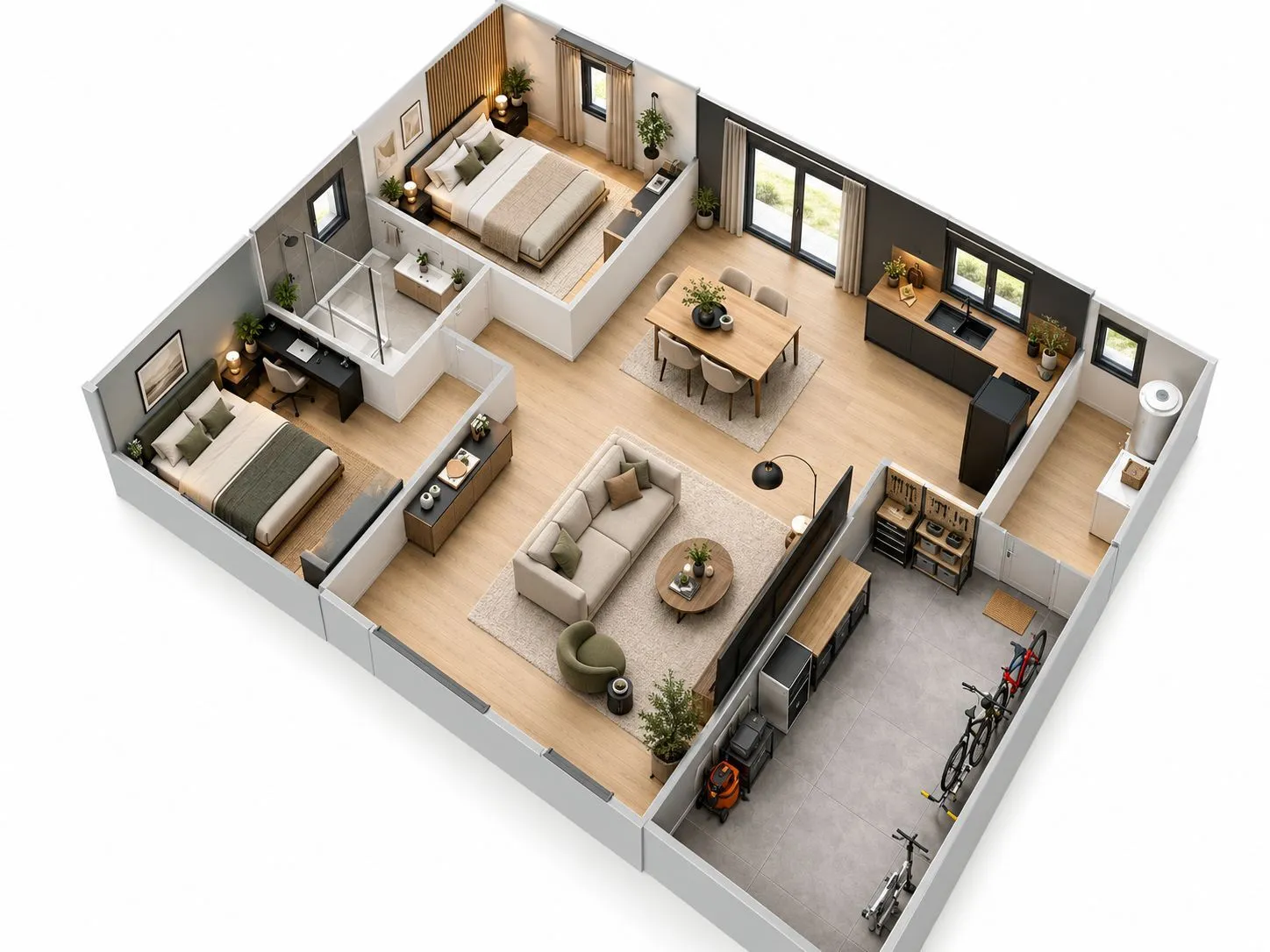 Maison neuve 75 m² à Caupenne (40250)