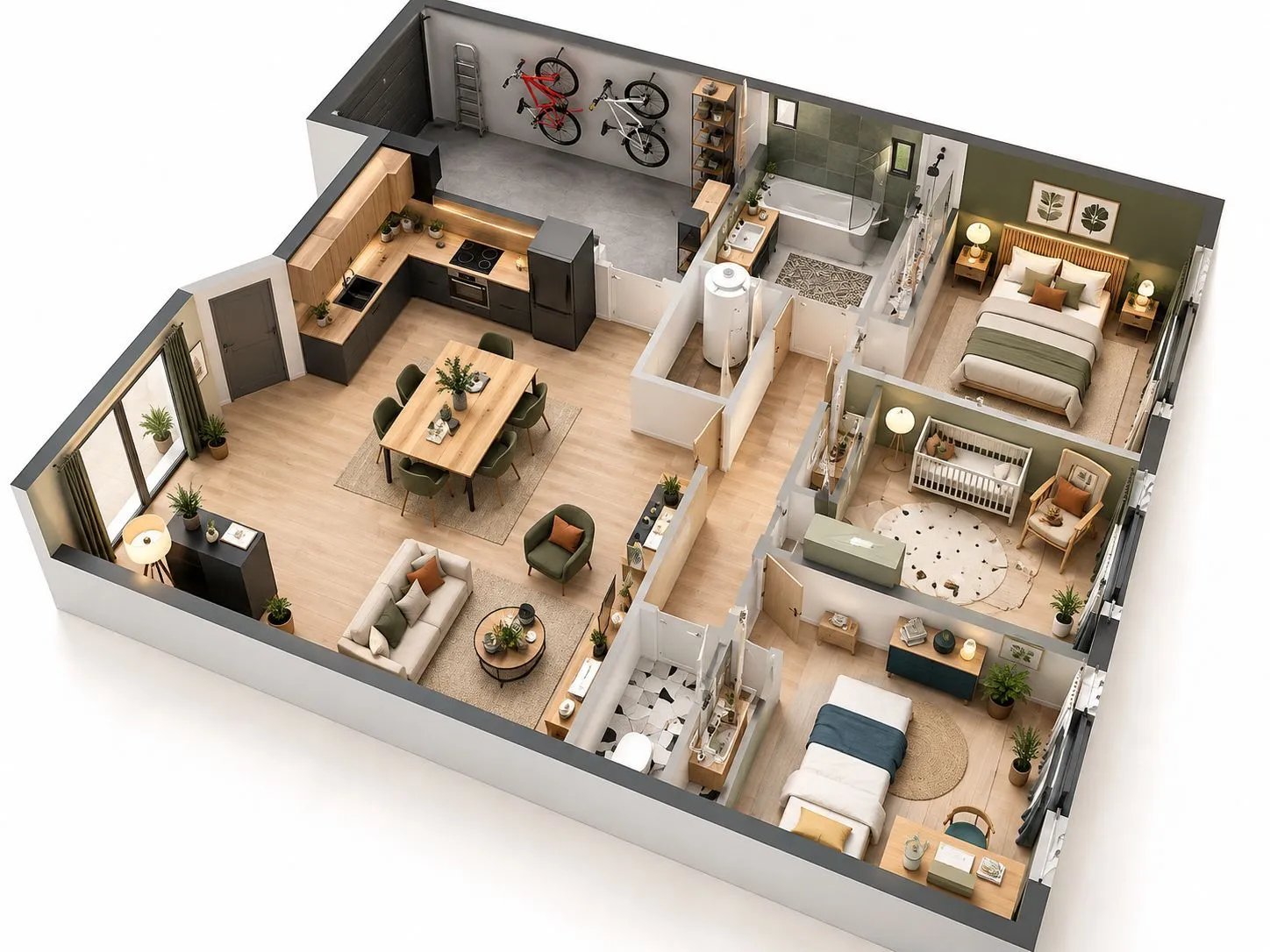 08_Modèle_80_BERLIN (+G) — modèle de maison