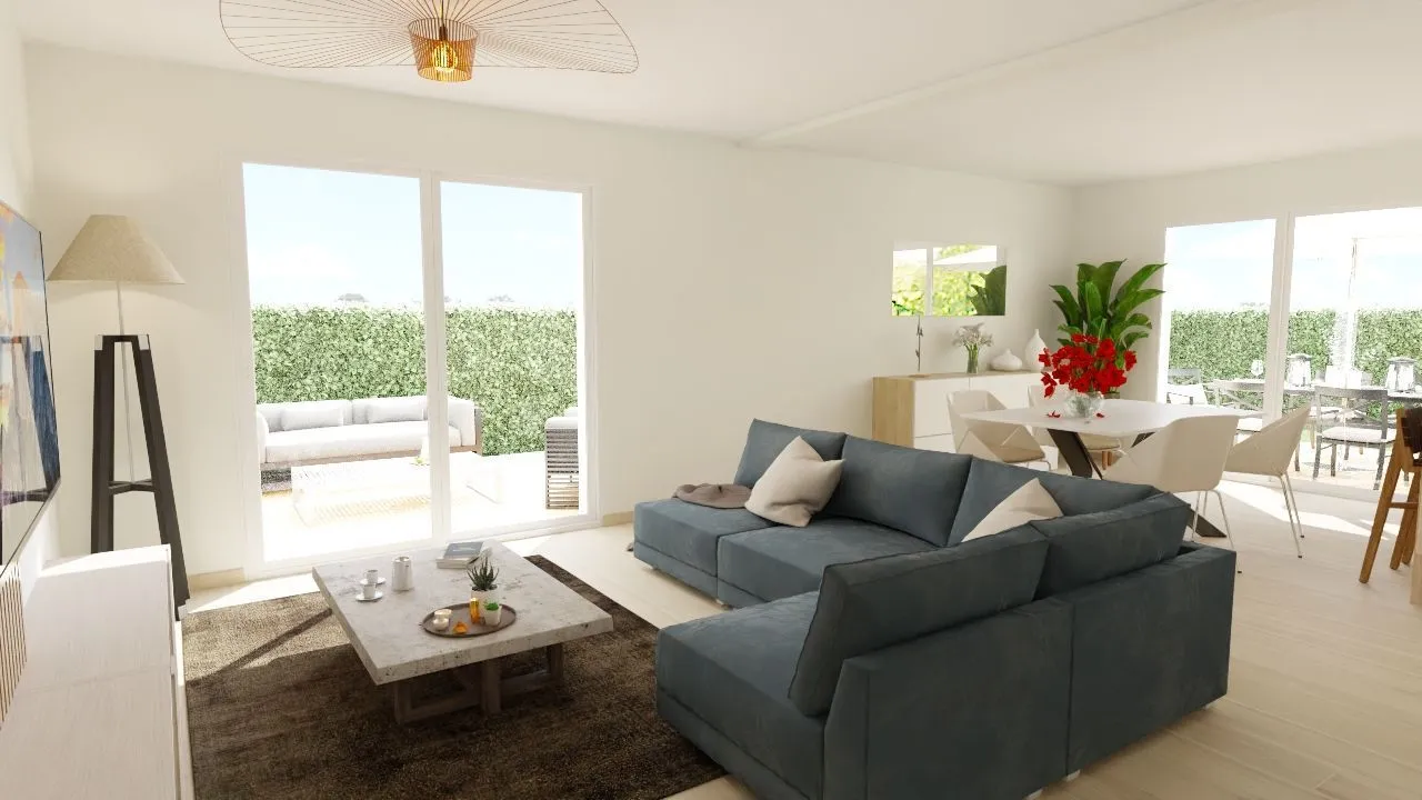Maison neuve 92 m² à Ternay (69360)