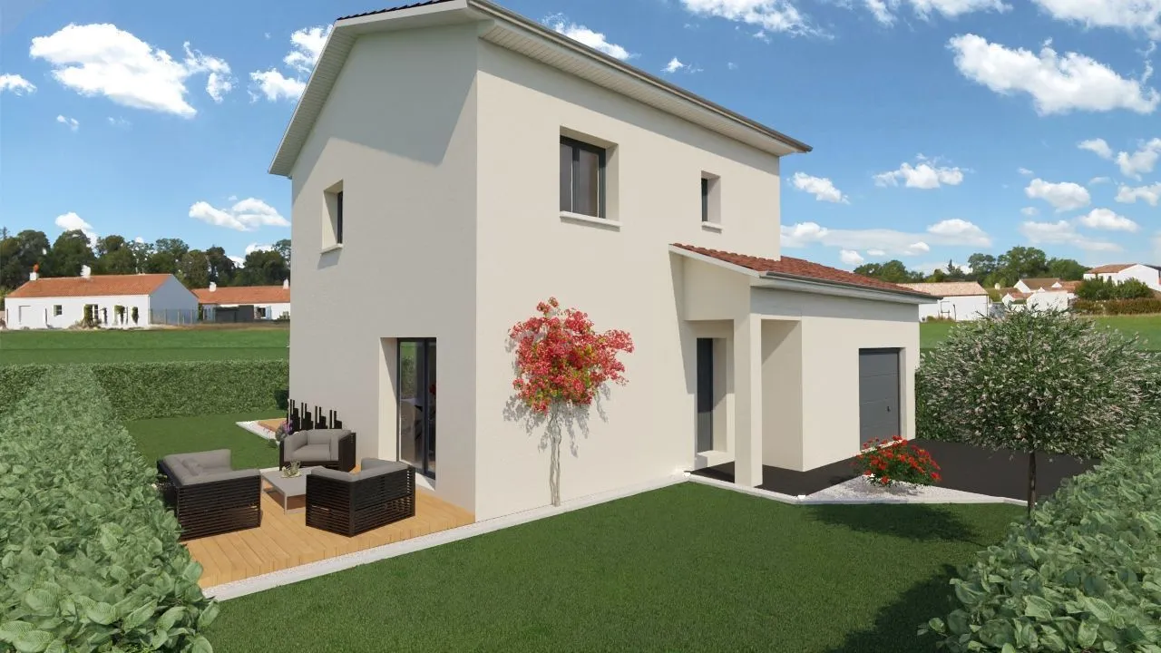 Maison neuve 92 m² à Ternay (69360)