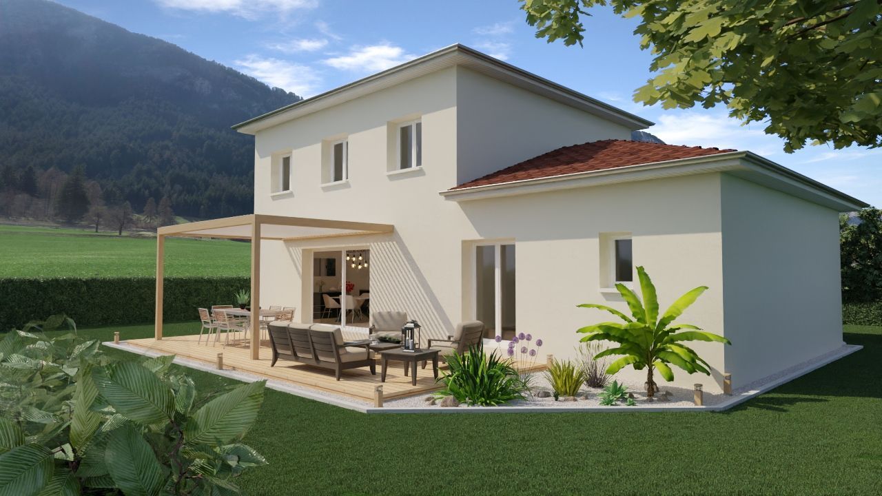 Maison neuve 117 m² à La Tour-de-Salvagny (69890)