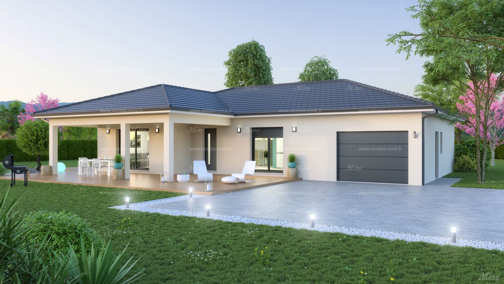 Maison neuve 100 m² à Lagnieu (01150)