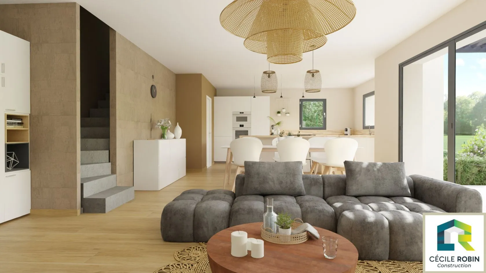 Maison neuve 116 m² à Villeneuve (01480)