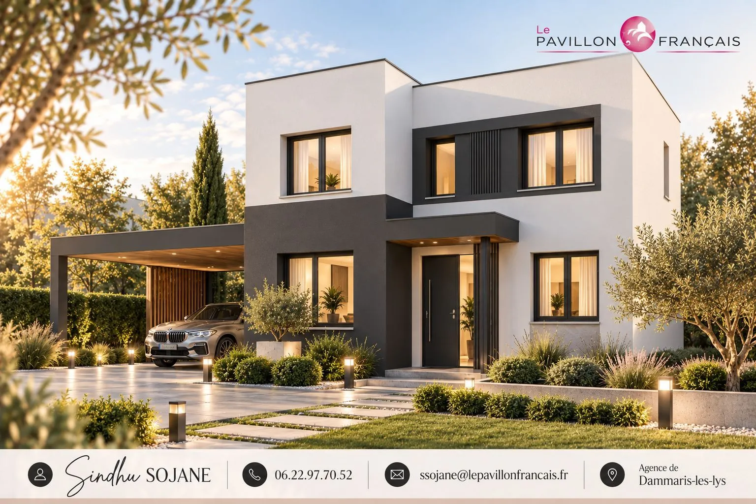 Maison neuve 125 m² à Saint-Fargeau-Ponthierry (77310)