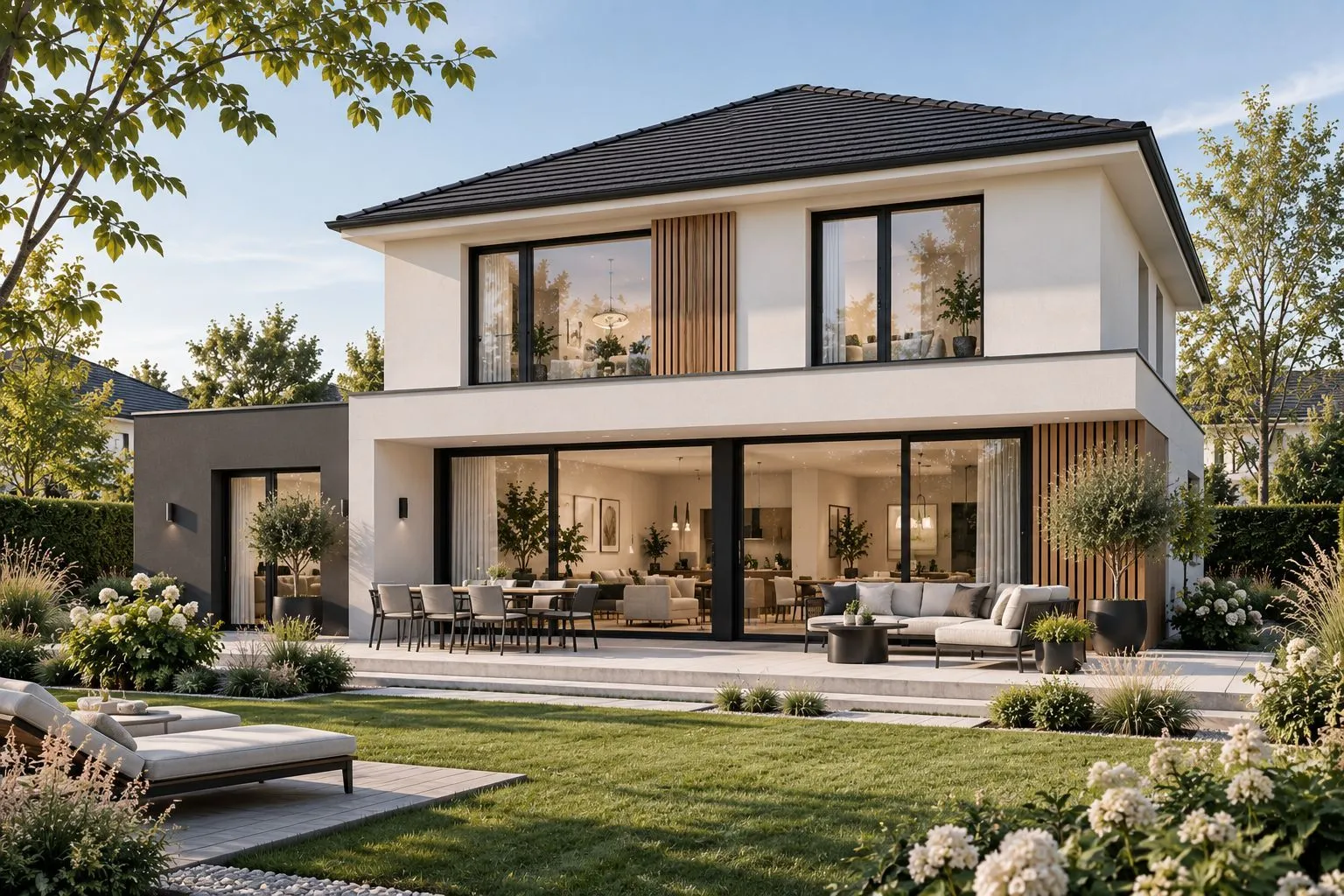 Modèle 4P - 110m2 - R+1 — modèle de maison