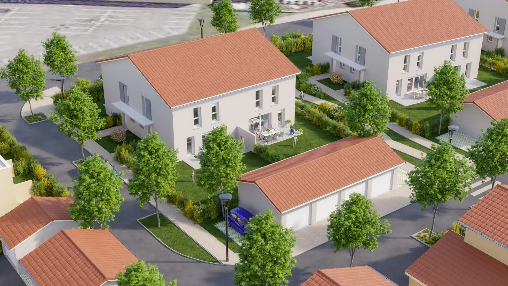 Maison neuve 90 m² à Villemoirieu (38460)