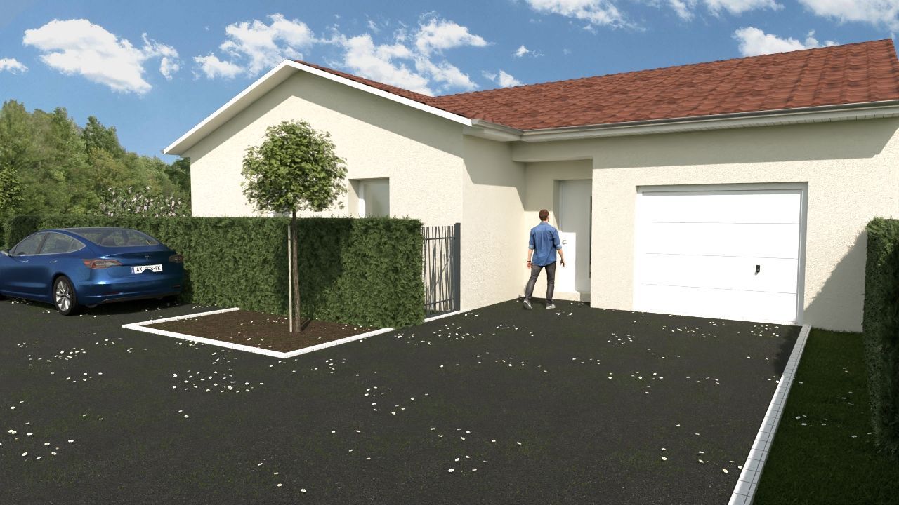 Maison neuve 117 m² à Villemoirieu (38460)