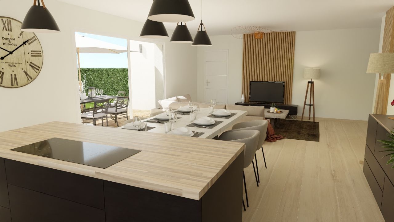 Maison neuve 117 m² à Villemoirieu (38460)