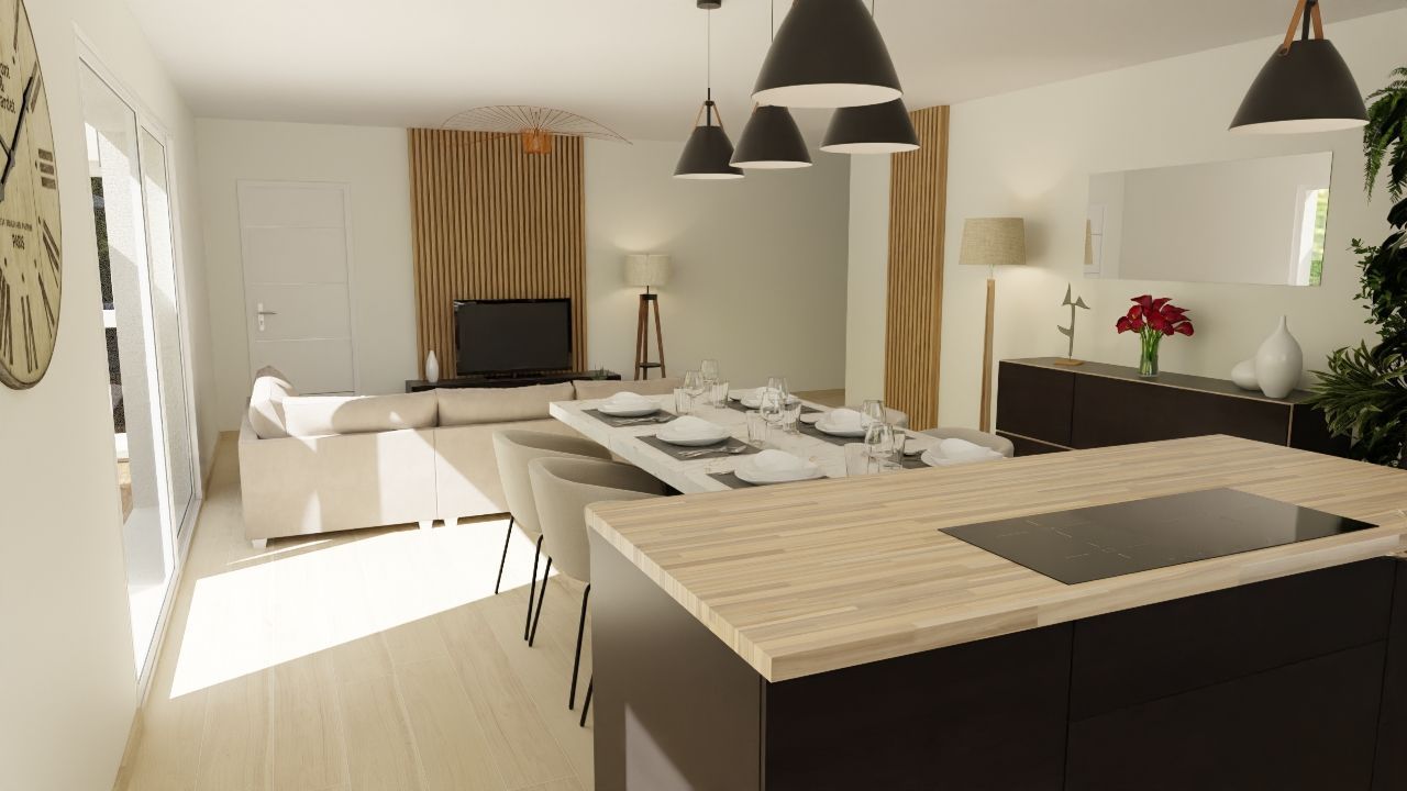 Maison neuve 117 m² à Villemoirieu (38460)