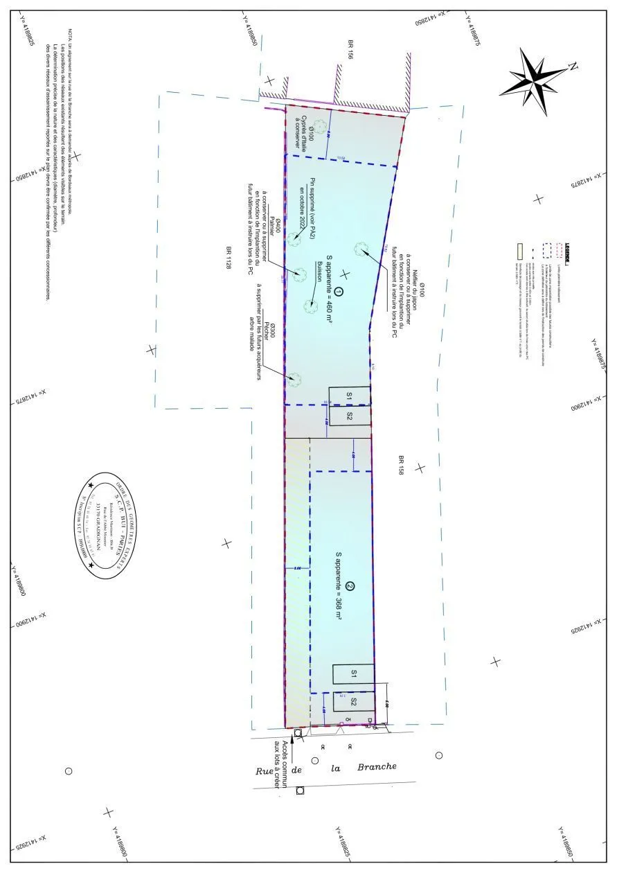 Terrain à bâtir 370 m² à Mérignac (33700)