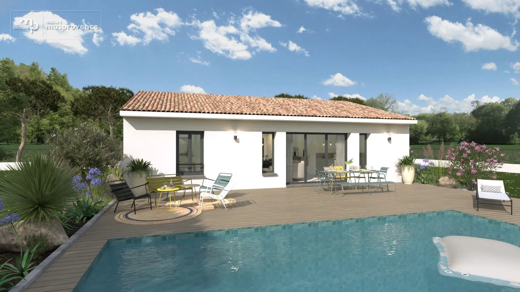 Maison neuve 95 m² à Roumoules (04500)